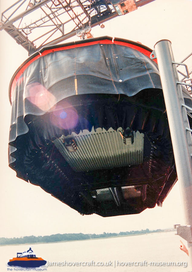 AP1-88 hovercraft with Hoverwest -  (credit: The <a href='http://www.hovercraft-museum.org/' target='_blank'>Hovercraft Museum Trust</a>).